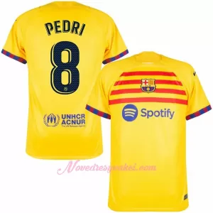 Fotbalové Dresy Barcelona Pedri 8 Čtvrtý 2022-23 Fotbalové Dresy Barcelona Pedri 8 Čtvrtý 2022-23