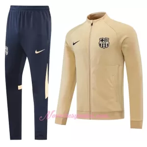 Barcelona Creamy Tréninkový Mikina Soupravy 2022-23 Žlutá Barcelona Creamy Tréninkový Mikina Soupravy 2022-23 Žlutá