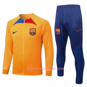 Barcelona Orange Version Tréninkový Mikina Soupravy 2022-23 Barcelona Orange Version Tréninkový Mikina Soupravy 2022-23