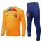 Barcelona Orange Version Tréninkový Mikina Soupravy 2022-23
