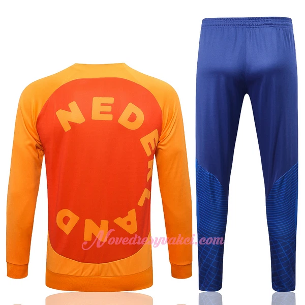 Nizozemsko Orange Version Tréninkový Mikina Soupravy 2022-23
