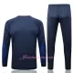 Paris Saint-Germain Navy Version Tréninkový Mikina Soupravy Dětské 2022-23