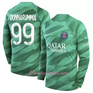 Brankářské Fotbalové Dresy Paris Saint-Germain Gianluigi Donnarumma 99 Domácí 2023-24 Dlouhý Rukáv
