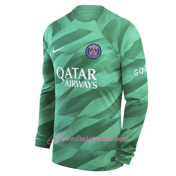 Brankářské Fotbalové Dresy Paris Saint-Germain Gianluigi Donnarumma 99 Domácí 2023-24 Dlouhý Rukáv
