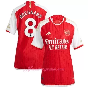 Fotbalové Dresy Arsenal Martin Ødegaard 8 Dámské Domácí 2023-24 Fotbalové Dresy Arsenal Martin Ødegaard 8 Dámské Domácí 2023-24