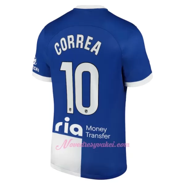 Fotbalové Dresy Atlético Madrid Correa 10 Venkovní 2023-24