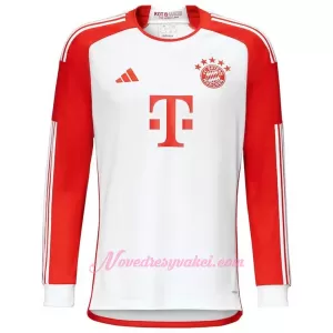 Fotbalové Dresy Bayern Mnichov Domácí 2023-24 Dlouhý Rukáv