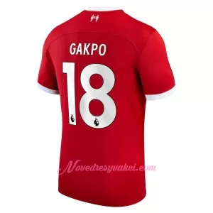 Fotbalové Dresy Liverpool FC Cody Gakpo 18 Domácí 2023-24