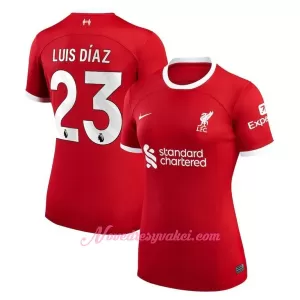 Fotbalové Dresy Liverpool FC Luis Díaz 23 Dámské Domácí 2023-24