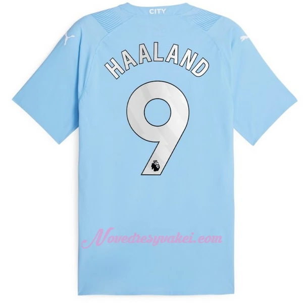 Fotbalové Dresy Manchester City Erling Haaland 9 Dětské Domácí 2023-24