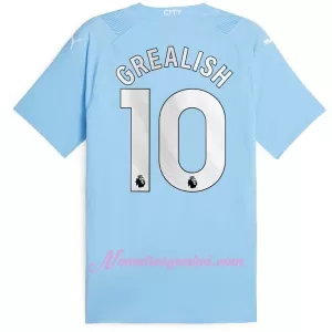 Fotbalové Dresy Manchester City Jack Grealish 10 Dětské Domácí 2023-24