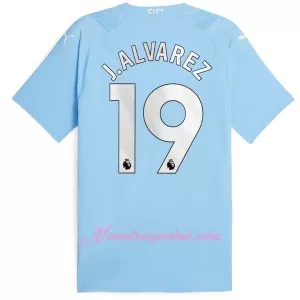 Fotbalové Dresy Manchester City Julián Álvarez 19 Domácí 2023-24