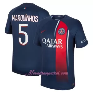 Fotbalové Dresy Paris Saint-Germain Marquinhos 5 Domácí 2023-24