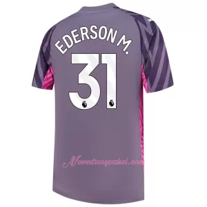 Brankářské Fotbalové Dresy Manchester City Ederson Moraes Venkovní 2023-24 Brankářské Fotbalové Dresy Manchester City Ederson Moraes Venkovní 2023-24