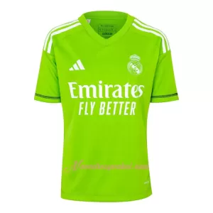 Brankářské Fotbalové Dresy Real Madrid Dětské Domácí 2023-24