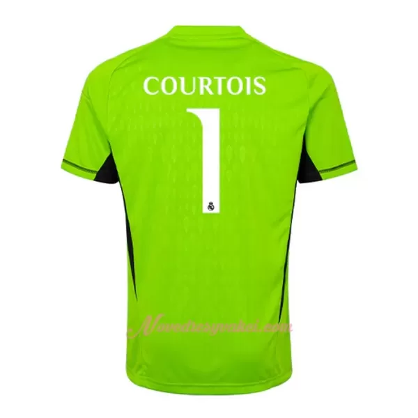 Brankářské Fotbalové Dresy Real Madrid Thibaut Courtois 1 Dětské Domácí 2023-24
