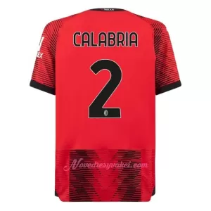 Fotbalové Dresy AC Milán Calabria 2 Domácí 2023-24