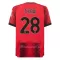 Fotbalové Dresy AC Milán Thiaw 28 Domácí 2023-24