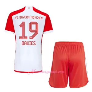 Fotbalové Dresy Bayern Mnichov Alphonso Davies 19 Dětské Domácí 2023-24 Fotbalové Dresy Bayern Mnichov Alphonso Davies 19 Dětské Domácí 2023-24