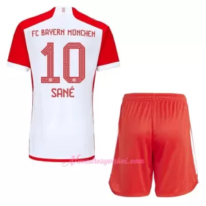 Fotbalové Dresy FC Bayern Mnichov Leroy Leroy Sané 10 Dětské Domácí 2023-24 Fotbalové Dresy FC Bayern Mnichov Leroy Leroy Sané 10 Dětské Domácí 2023-24