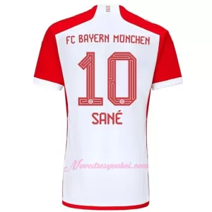 Fotbalové Dresy FC Bayern Mnichov Leroy Leroy Sané 10 Domácí 2023-24 Fotbalové Dresy FC Bayern Mnichov Leroy Leroy Sané 10 Domácí 2023-24