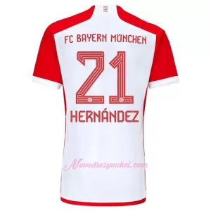 Fotbalové Dresy FC Bayern Mnichov Lucas Hernandez 21 Domácí 2023-24