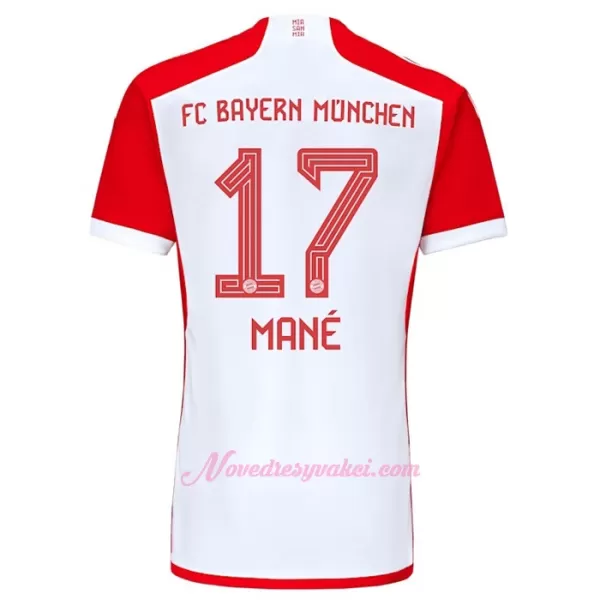 Fotbalové Dresy FC Bayern Mnichov Sadio Mané 17 Dětské Domácí 2023-24