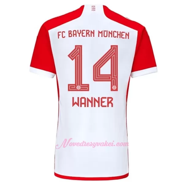 Fotbalové Dresy FC Bayern Mnichov Wanner 14 Dětské Domácí 2023-24