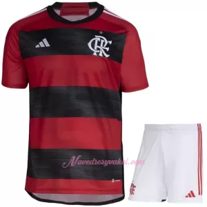 Fotbalové Dresy Flamengo Dětské Domácí 2023-24 Fotbalové Dresy Flamengo Dětské Domácí 2023-24