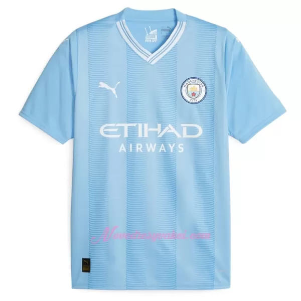 Fotbalové Dresy Manchester City Champions of Europe Domácí 2023-24