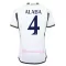 Fotbalové Dresy Real Madrid David Alaba 4 Domácí 2023-24