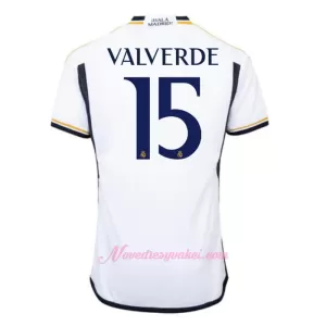 Fotbalové Dresy Real Madrid Federico Valverde 15 Domácí 2023-24 Fotbalové Dresy Real Madrid Federico Valverde 15 Domácí 2023-24