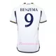Fotbalové Dresy Real Madrid Karim Benzema 9 Dětské Domácí 2023-24