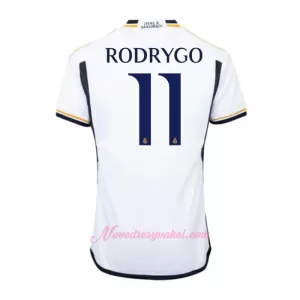 Fotbalové Dresy Real Madrid Rodrygo Goes 11 Domácí 2023-24 Fotbalové Dresy Real Madrid Rodrygo Goes 11 Domácí 2023-24