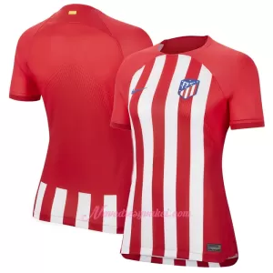 Fotbalové Dresy Atlético Madrid Dámské Domácí 2023-24 Fotbalové Dresy Atlético Madrid Dámské Domácí 2023-24