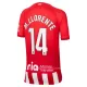 Fotbalové Dresy Atlético Madrid M. Llorente 14 Dětské Domácí 2023-24