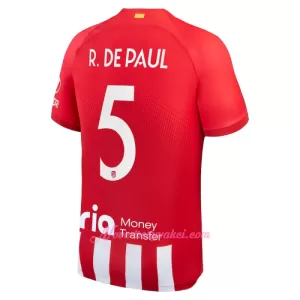 Fotbalové Dresy Atlético Madrid Rodrigo de Paul 5 Domácí 2023-24