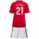 Fotbalové Dresy Manchester United Antony Santos 21 Dětské Domácí 2023-24