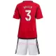 Fotbalové Dresy Manchester United Bailly 3 Dětské Domácí 2023-24