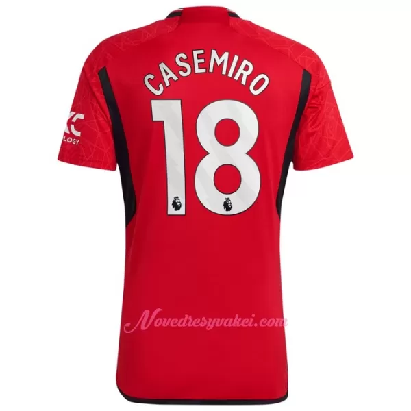 Fotbalové Dresy Manchester United Casemiro 18 Domácí 2023-24