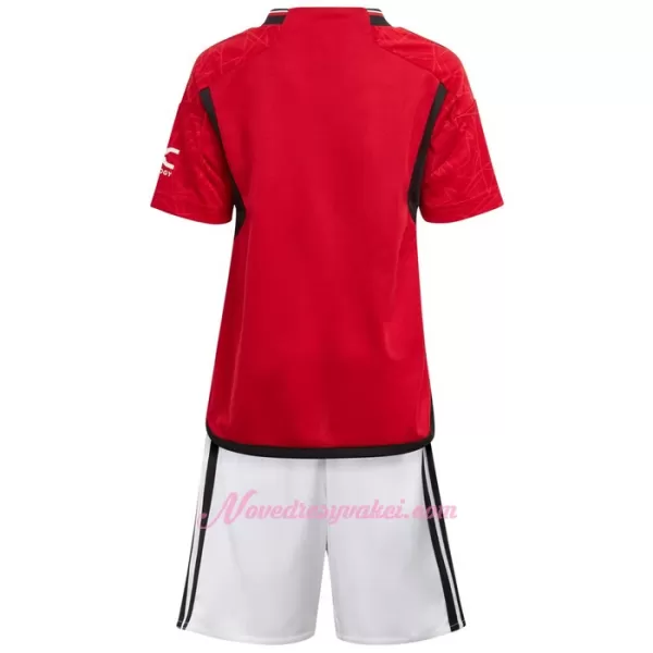 Fotbalové Dresy Manchester United Dětské Domácí 2023-24