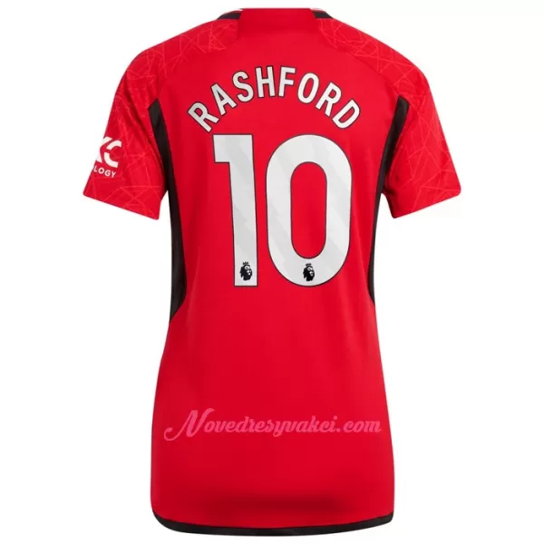 Fotbalové Dresy Manchester United Marcus Rashford 10 Dámské Domácí 2023-24