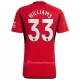 Fotbalové Dresy Manchester United Williams 33 Domácí 2023-24