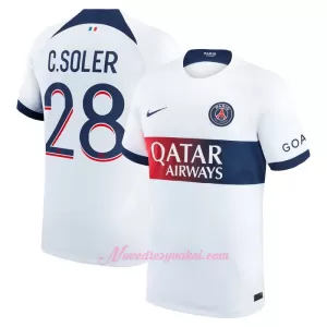 Fotbalové Dresy Paris Saint-Germain C. Soler 28 Venkovní 2023-24