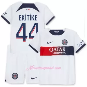 Fotbalové Dresy Paris Saint-Germain Ekitike 44 Dětské Venkovní 2023-24