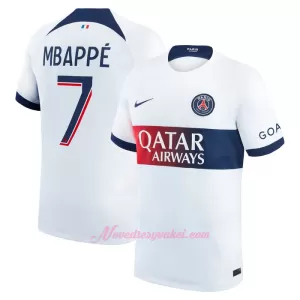 Fotbalové Dresy Paris Saint-Germain Kylian Mbappé 7 Venkovní 2023-24 Fotbalové Dresy Paris Saint-Germain Kylian Mbappé 7 Venkovní 2023-24