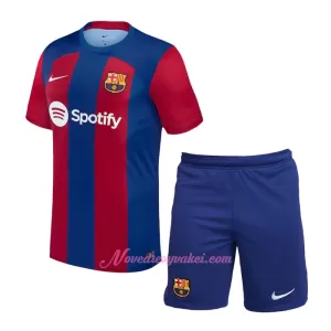 Fotbalové Dresy FC Barcelona Dětské Domácí 2023-24 Fotbalové Dresy FC Barcelona Dětské Domácí 2023-24
