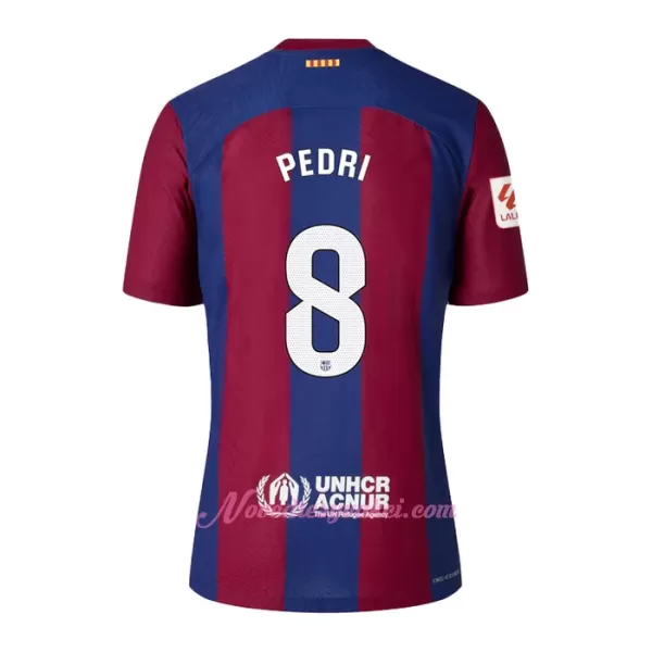 Fotbalové Dresy FC Barcelona Pedri 8 Dětské Domácí 2023-24