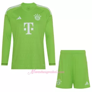 Brankářské Fotbalové Dresy FC Bayern Mnichov Dětské Venkovní 2023-24 Dlouhý Rukáv