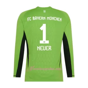 Brankářské Fotbalové Dresy FC Bayern Mnichov Manuel Neuer 1 Venkovní 2023-24 Dlouhý Rukáv Brankářské Fotbalové Dresy FC Bayern Mnichov Manuel Neuer 1 Venkovní 2023-24 Dlouhý Rukáv